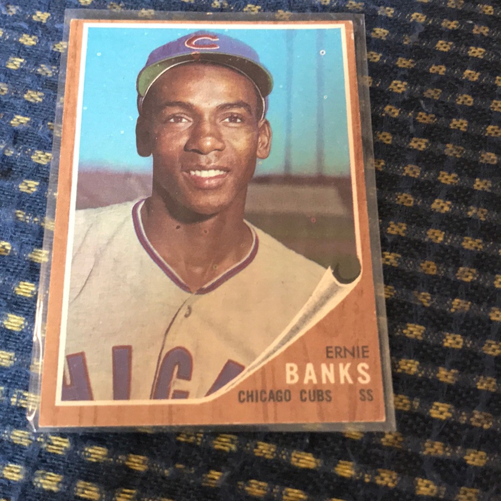 1962 Ernie Banks Card